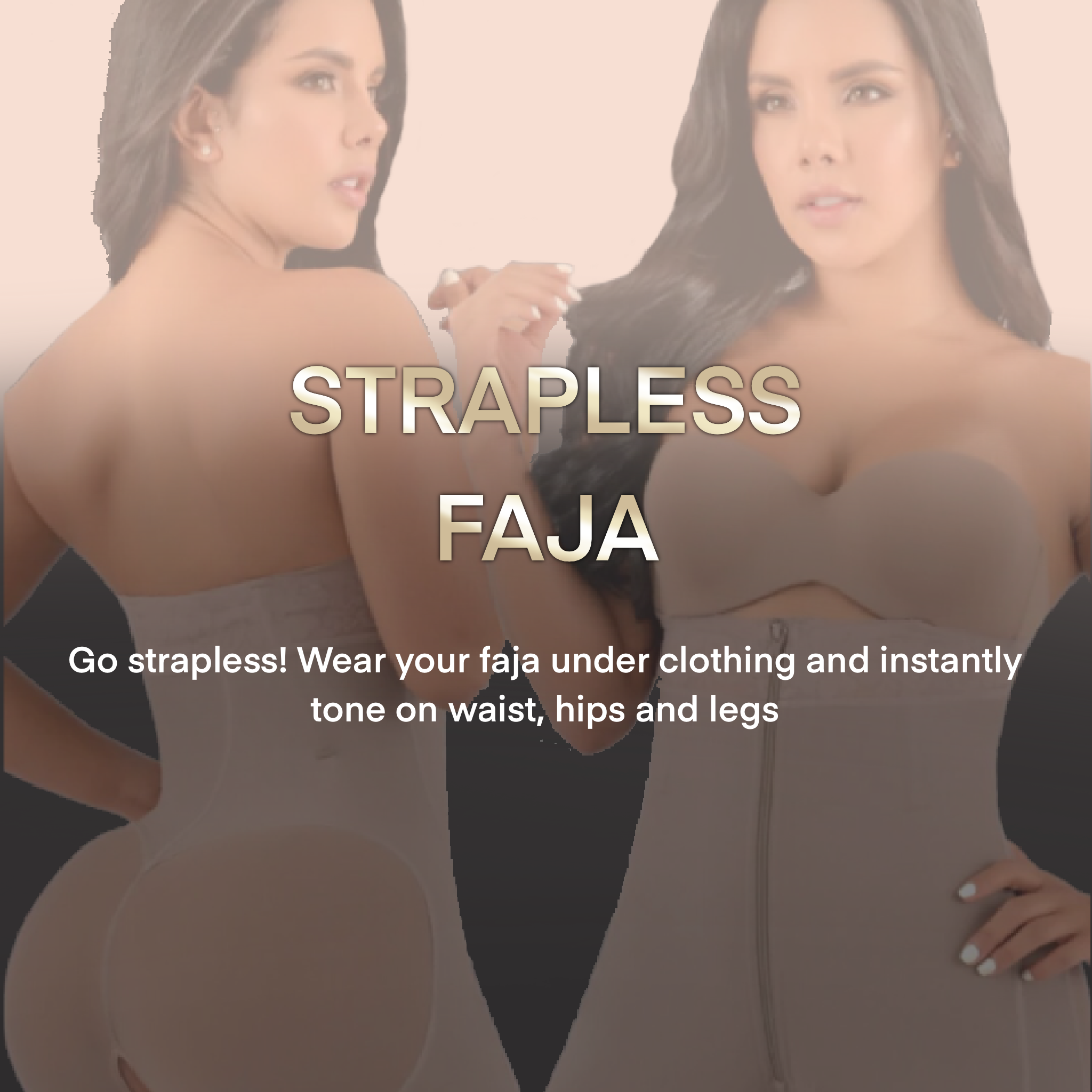 2025 Faja Strapless (seamless buttock)