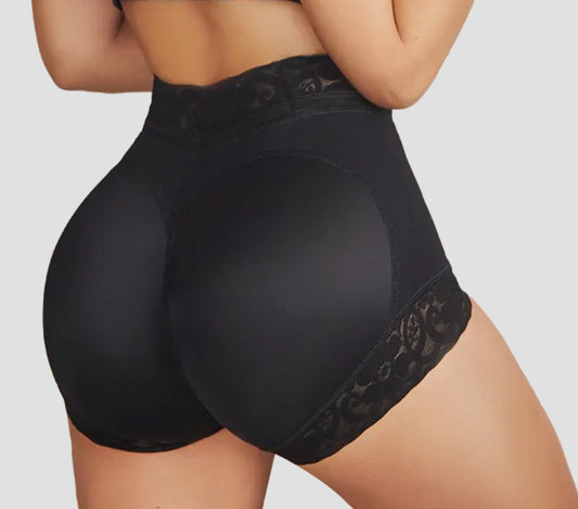 Panty style compression short