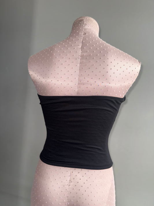 Black tube top