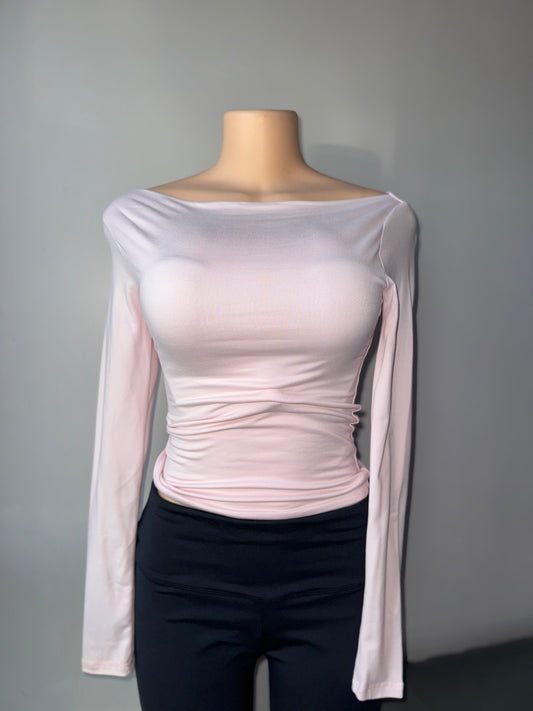 Light pink long sleeve
