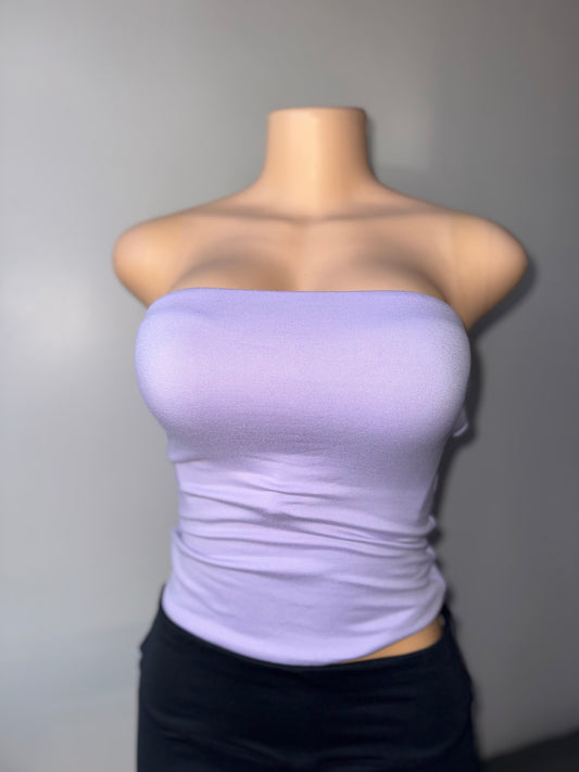 purple tube top