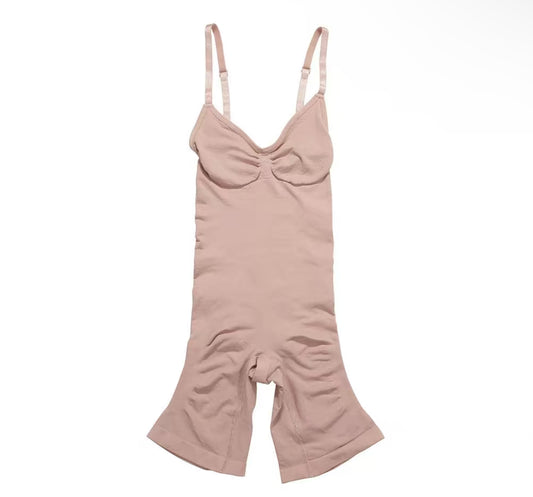 Seamless full bodysuit *with bra*