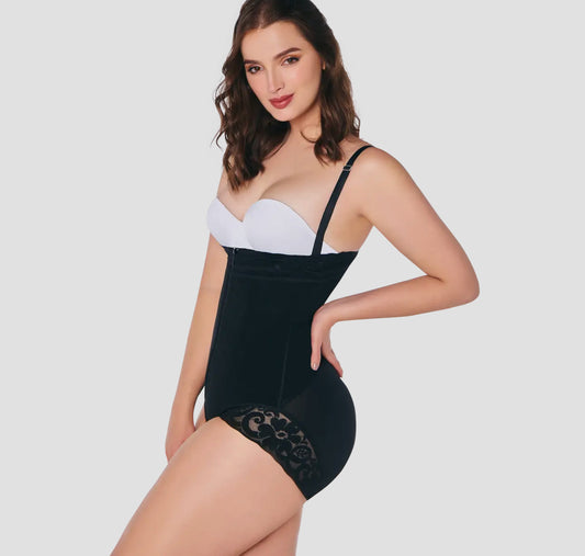 Secret strapless pantie style with zipper