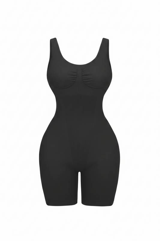 Slim Seamless Thick Strap Bra Shape wear *Black*