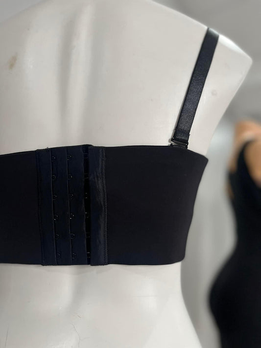 Strapless Colombian Support Bra BLACK