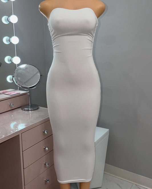 Ivory Midi Dress