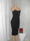 Corset Mesh Midi Dress