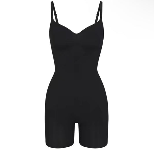 Seamless full bodysuit *with bra*