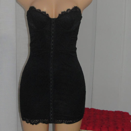 Lace Corset Mini Dress