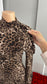 Leopard Jumpsuit with headband