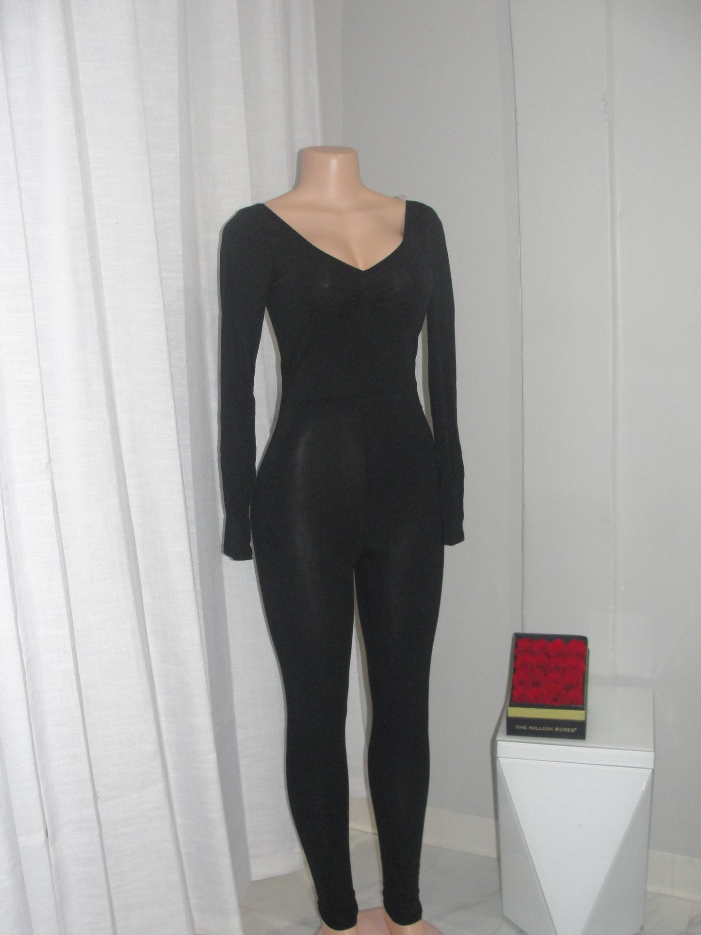 Long Sleeve Jumpsuit *black*