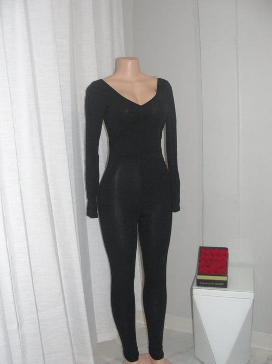 Long Sleeve Jumpsuit *black*