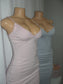 Midi Dress Lace Detail *Pink & Blue*