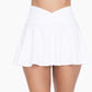 Athletic tennis skirt with shorts