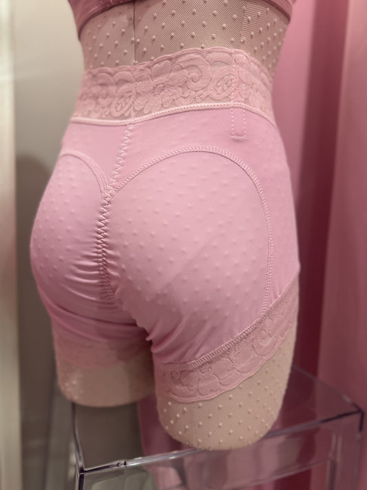 Pink Booty-Lift Panty Shorts