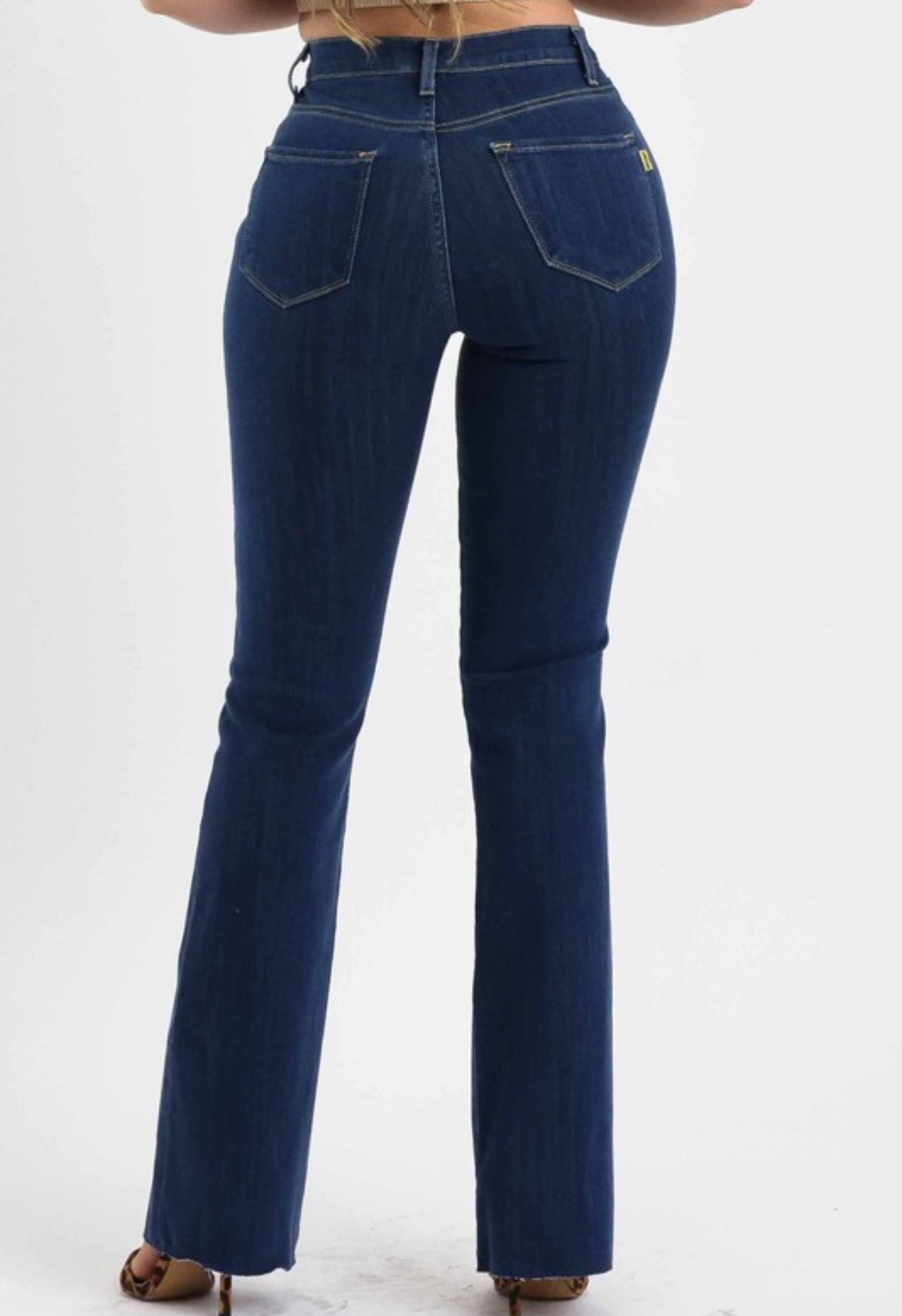 High Rise Flare Jeans