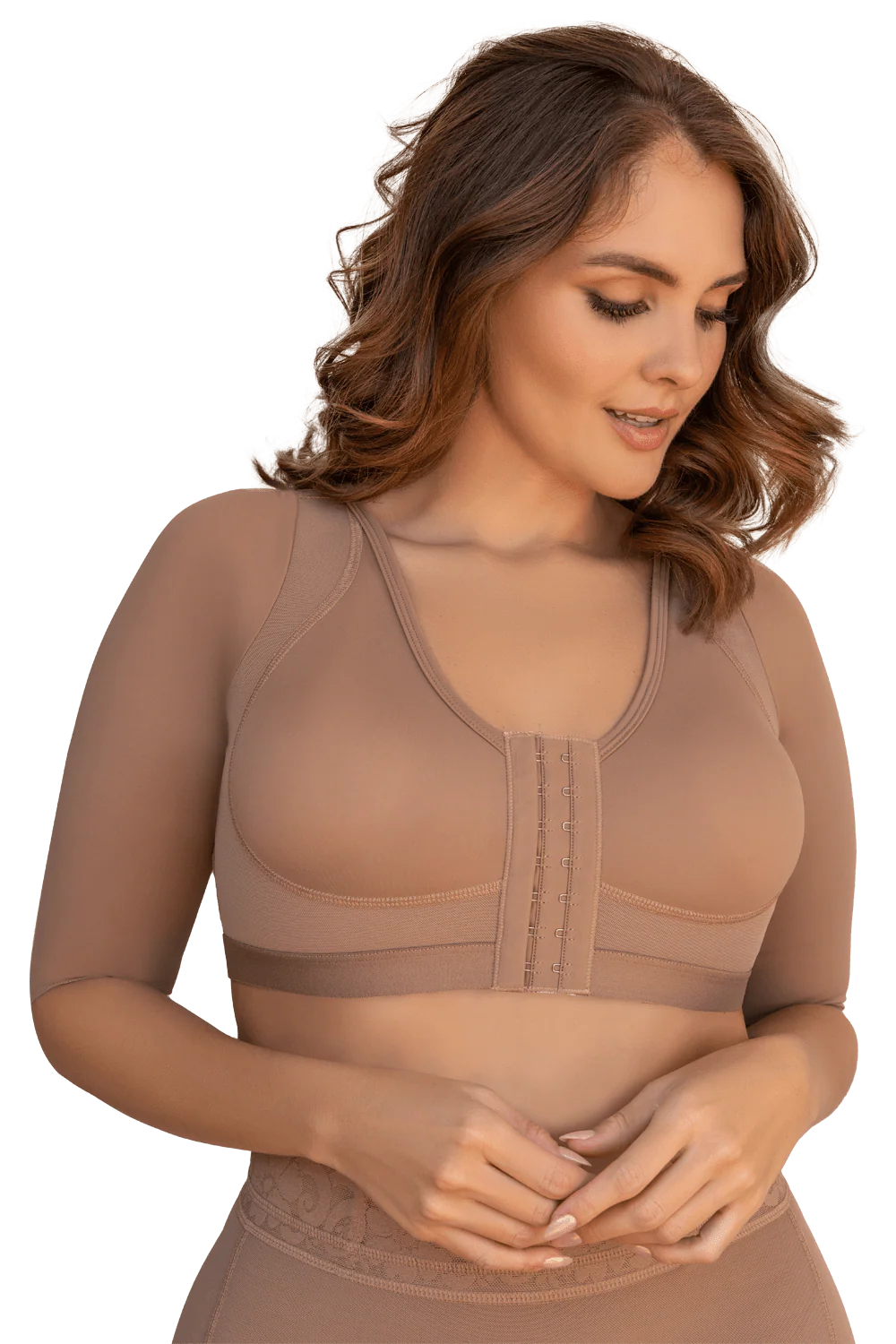 post surgical compression sleeves arm bra faja top