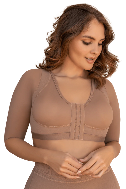 post surgical compression sleeves arm bra faja top