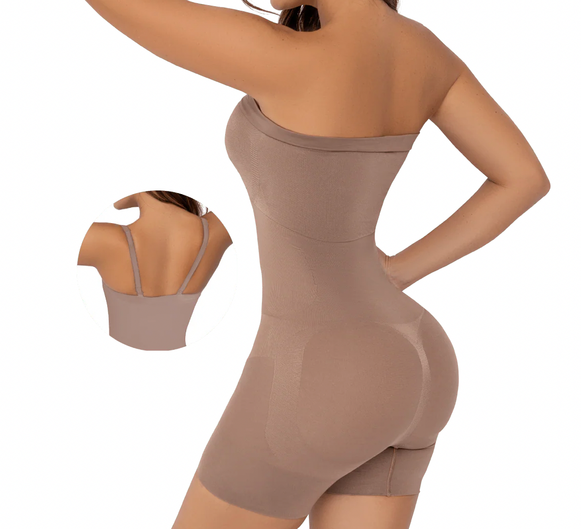Colombian Seamless Low Compression Built In Bra