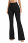 Faja Waist Control Hip Lifting Flare Pants *Black & Brown*