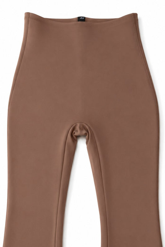 Faja Waist Control Hip Lifting Flare Pants *Black & Brown*