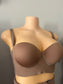 Strapless Colombian Support Bra MOCHA