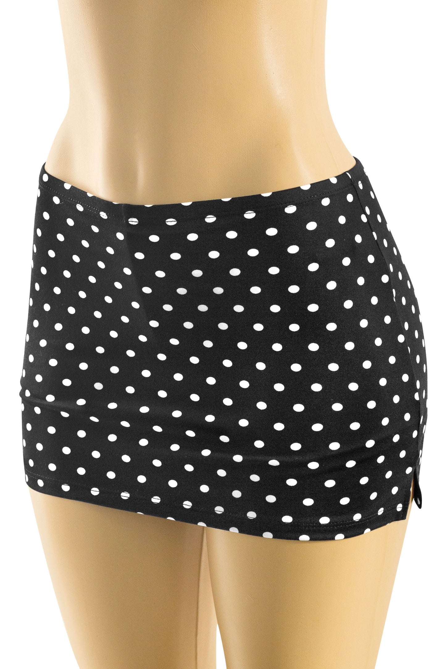 Polka Dot Mini Skort