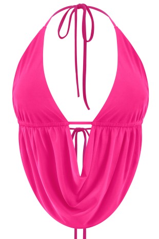 Fuchsia Halter Top
