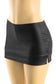 Low Waisted Faux Leather Skort