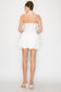 White Bubble mini dress
