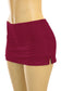 Burgundy Mini Skort
