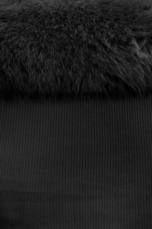 Long Sleeve Bolero Shrug Fur