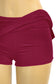 Burgundy Mini Skort